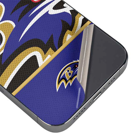 NFL Baltimore Ravens Zone Block iPhone 16 Pro Skin